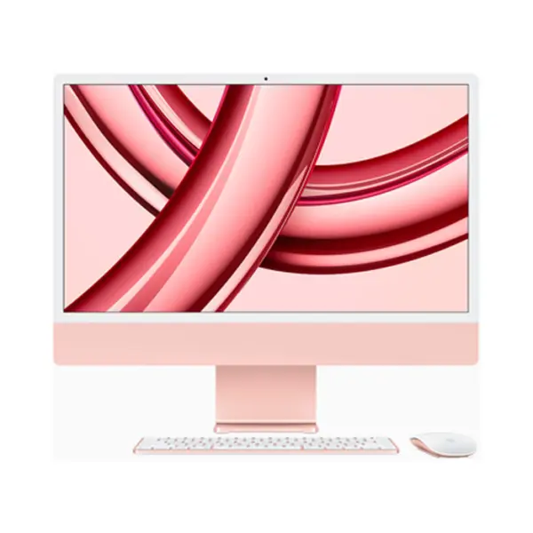 Apple Imac M3 24-inch 4.5k Retina Display With 8‑core Cpu 10‑core Gpu 8gb 512gb Ssd - Pink (Arabic)-0