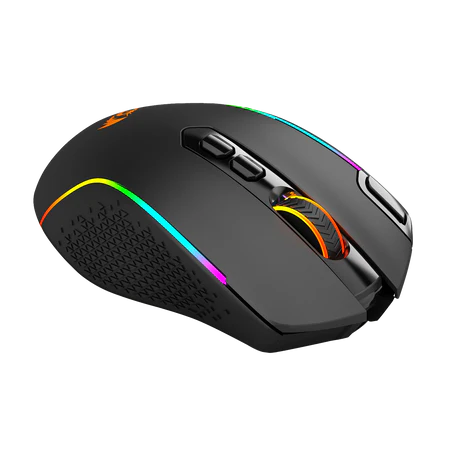 Redragon Taipan Pro Wired & Wireless Gaming Mouse - Black (M810rgb-pro)-120127 Redragon Taipan Pro Wired & Wireless Gaming Mouse - Black (M810rgb-pro)-120127