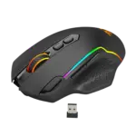 Redragon Taipan Pro Wired & Wireless Gaming Mouse - Black (M810rgb-pro)-120129