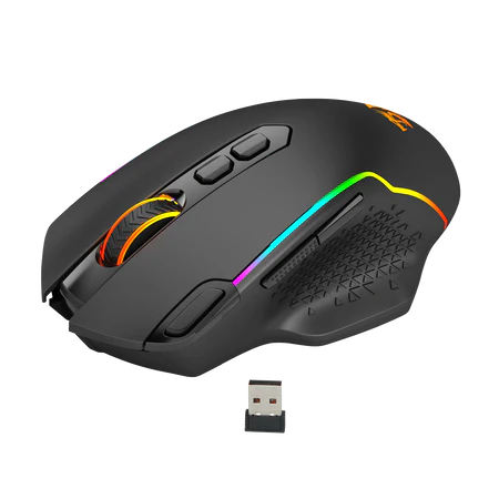 Redragon Taipan Pro Wired & Wireless Gaming Mouse - Black (M810rgb-pro)-120129 Redragon Taipan Pro Wired & Wireless Gaming Mouse - Black (M810rgb-pro)-120129