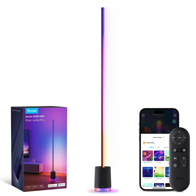 Govee Rgbicww Floor Lamp Pro - Black-0