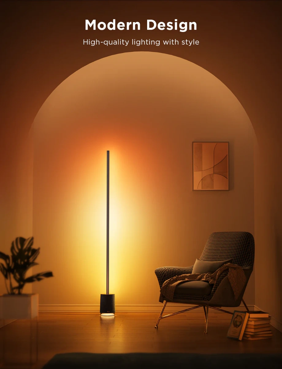 Govee Rgbicww Floor Lamp Pro - Black-121440 Govee Rgbicww Floor Lamp Pro - Black-121440