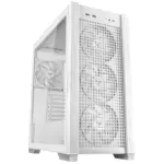 Asus Tuf Gaming Gt302 Argb Atx Mid Tower Case Left Side Tempered Glass 4x Argb Fans - White-121637