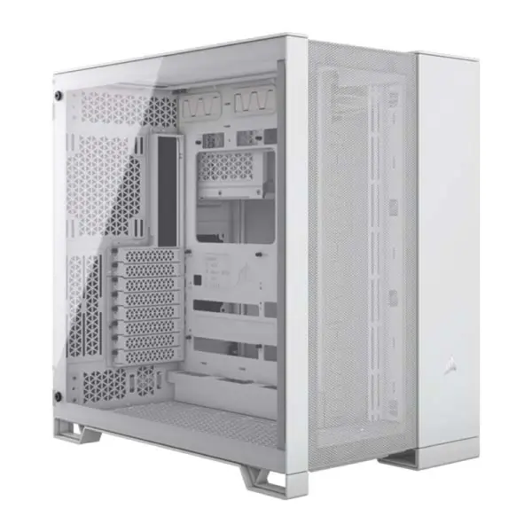 Corsair 6500d Airflow Mid-tower Dual Chamber Pc Case - White-0