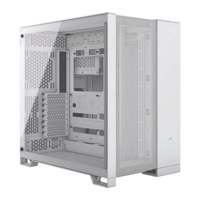 Corsair 6500d Airflow Mid-tower Dual Chamber Pc Case - White-0