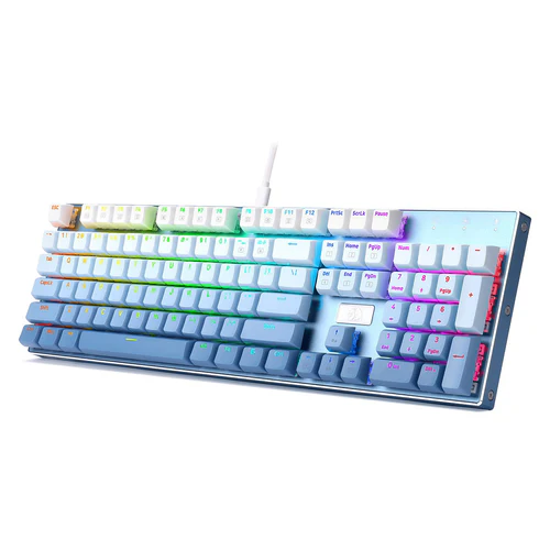 Redragon Devarajas Full-size Hot-swappable Rgb Mechanical Gaming Keyboard Dust-proof Red Switch-122078 Redragon Devarajas Full-size Hot-swappable Rgb Mechanical Gaming Keyboard Dust-proof Red Switch-122078