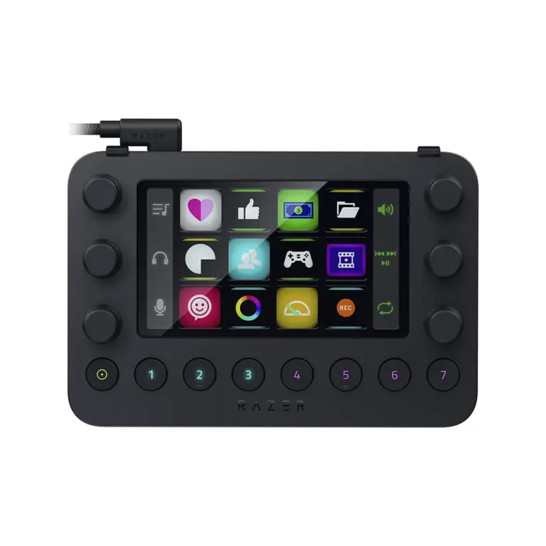 Razer Stream Controller, All-in-one Control Deck For Streaming - Black-0