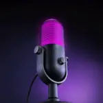 Razer Seiren V3 Chroma Rgb Usb Microphone With Tap-to-mute, Supercardioid Condenser Mic - Black-122246