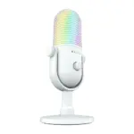 Razer Seiren V3 Chroma Rgb Usb Microphone With Tap-to-mute, Supercardioid Condenser Mic - White-0