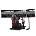 Next Level Elite Free Standing Triple Monitor Stand - Black Edition NLR-E036-121348