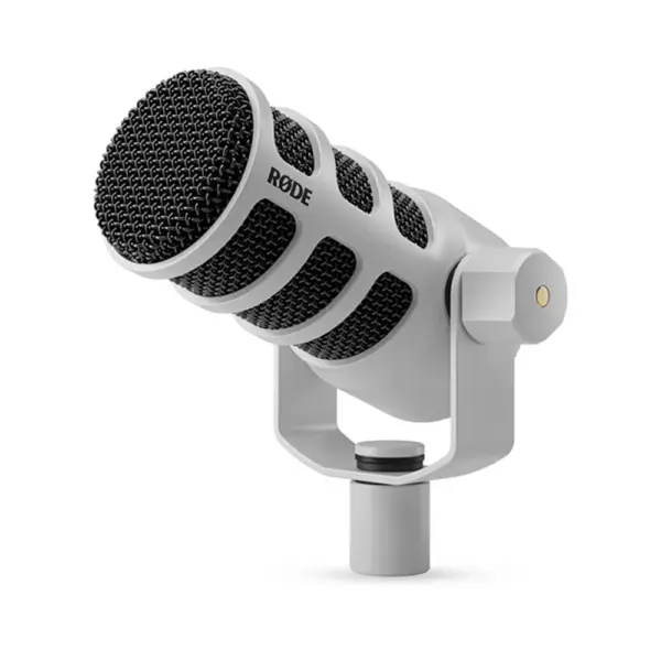 Rode Podmic Dynamic Podcasting Microphone - White-0