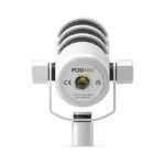 Rode Podmic Dynamic Podcasting Microphone - White-122631