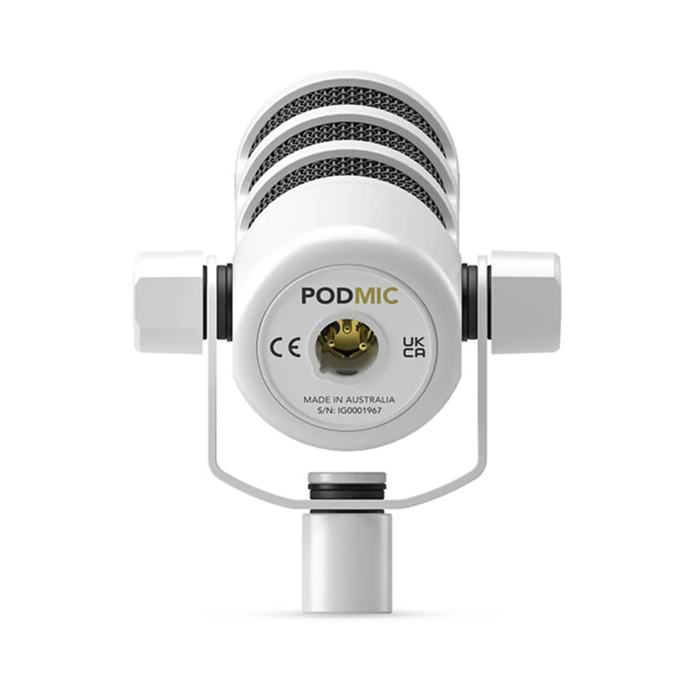 Rode Podmic Dynamic Podcasting Microphone - White-122631 Rode Podmic Dynamic Podcasting Microphone - White-122631
