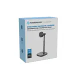 Powerology Streaming Magsafe Charger Semiconductor Cooling With Stand - Black-122731