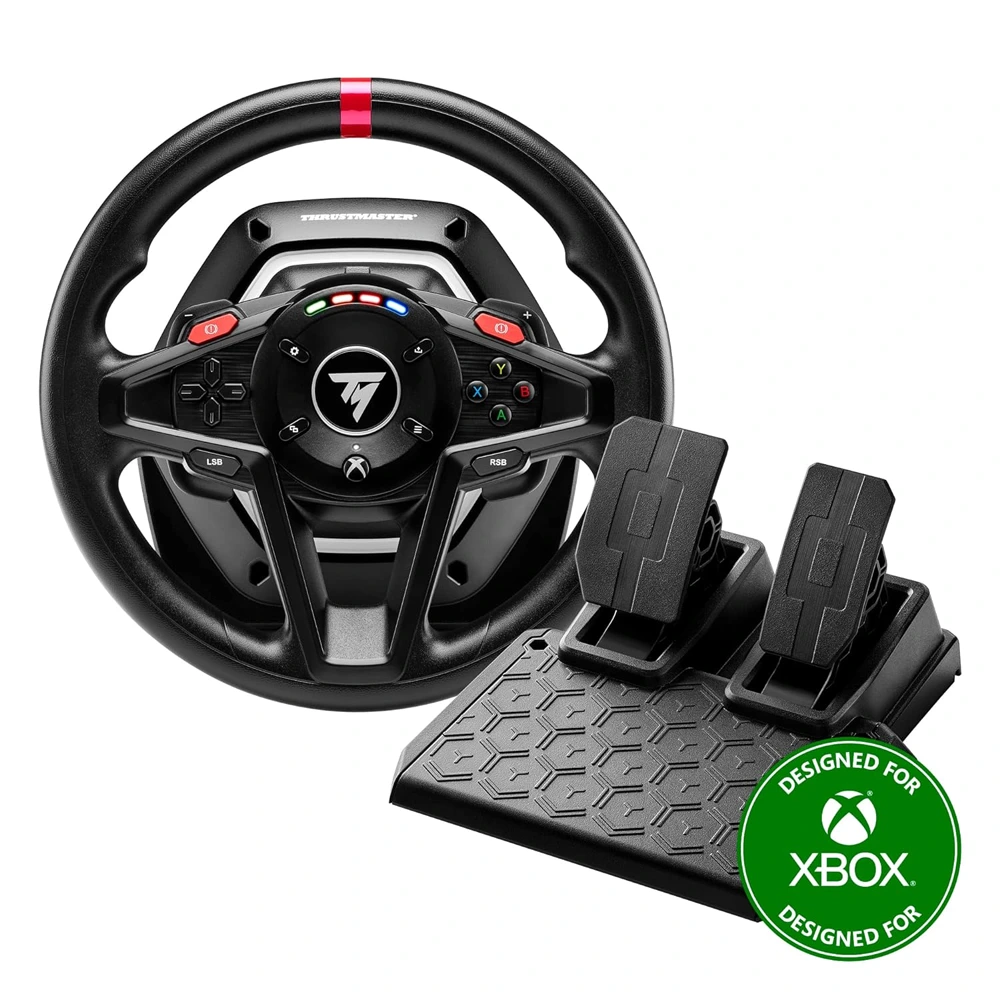 Thrustmaster T128x Force Feedback Racing Wheel With Magnetic Pedals For Xbox Series X|s, Xbox One, Pc-0 Thrustmaster T128x Force Feedback Racing Wheel With Magnetic Pedals For Xbox Series X|s, Xbox One, Pc-0