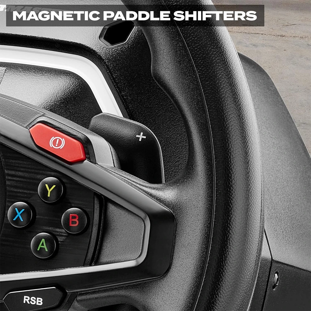 Thrustmaster T128x Force Feedback Racing Wheel With Magnetic Pedals For Xbox Series X|s, Xbox One, Pc-121368 Thrustmaster T128x Force Feedback Racing Wheel With Magnetic Pedals For Xbox Series X|s, Xbox One, Pc-121368