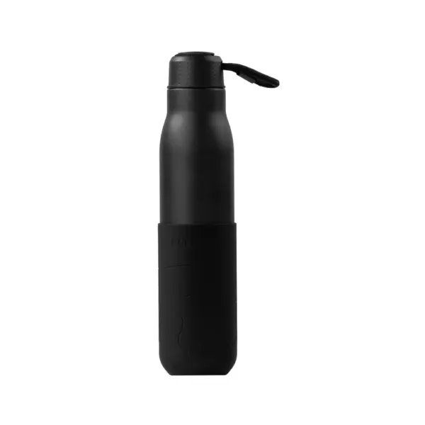 Eltoro Stainless Steel Bottle 750ml Black With Black Sleeve - Black-0