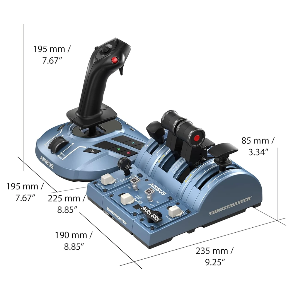 Thrustmaster Tca Captain Pack X Airbus Edition For Xbox / Pc-121390 Thrustmaster Tca Captain Pack X Airbus Edition For Xbox / Pc-121390
