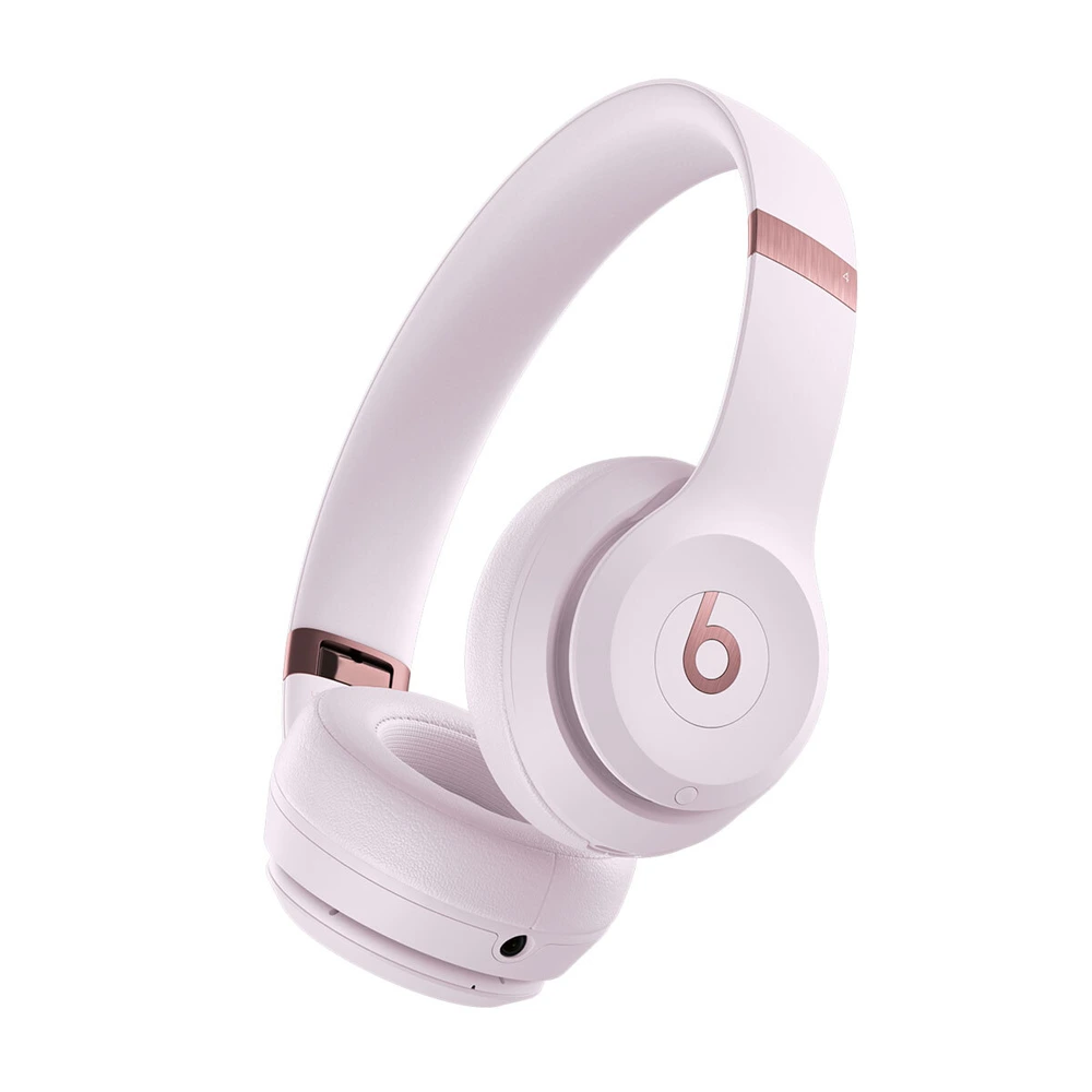 Beats Solo 4 Wireless Bluetooth On-ear Headphones - Cloud Pink-0 Beats Solo 4 Wireless Bluetooth On-ear Headphones - Cloud Pink-0