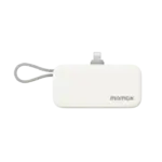 Momax 1-power Mini Lightning 3-in-1 Power Bank 5000mah - White-120845