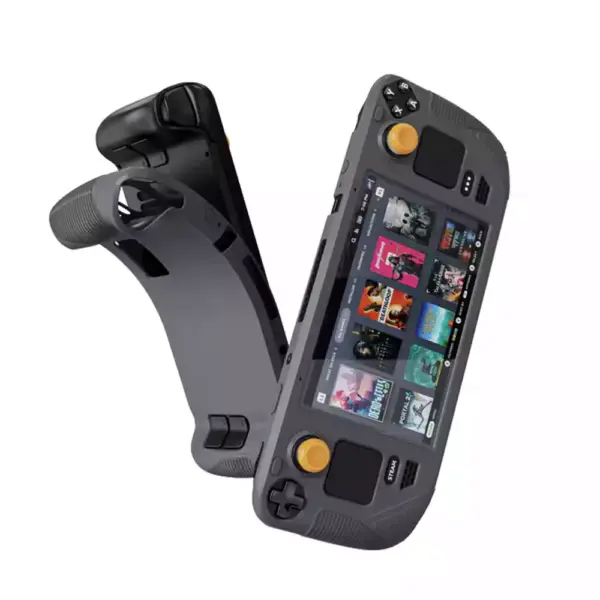 Syntech Silicone Protective Case For Steam Deck - Gray-0