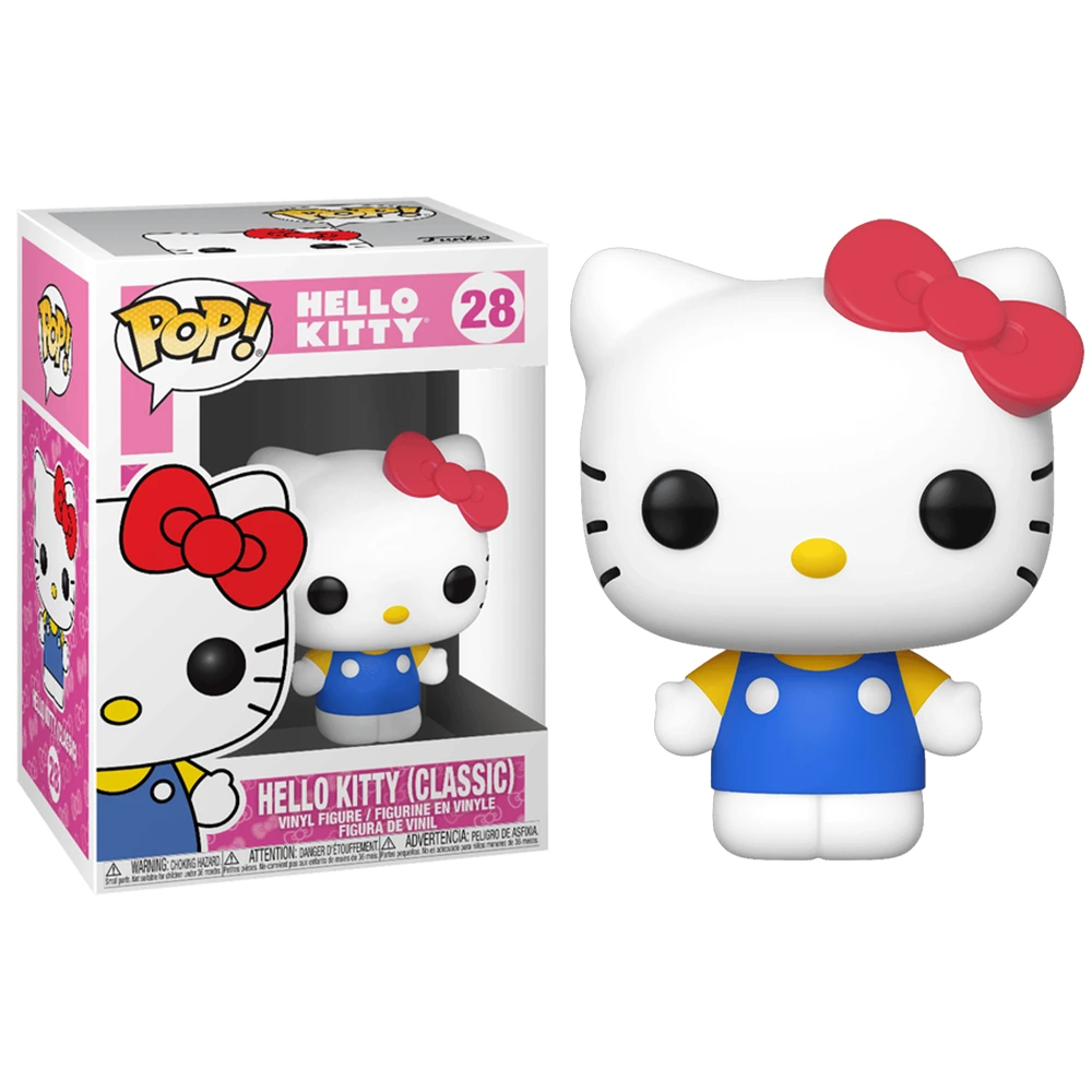 Funko Pop: Sanrio- Hello Kitty (Classic)-0 Funko Pop: Sanrio- Hello Kitty (Classic)-0