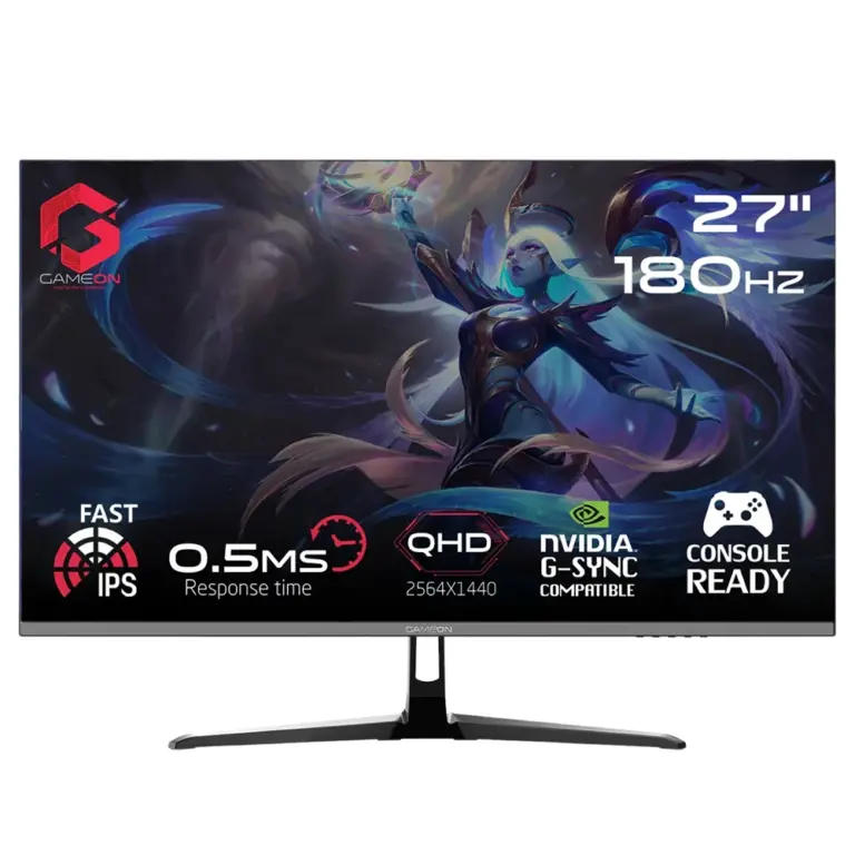Gameon Gops27qhd180ips 27" Qhd, 180hz, 0.5ms Fast Ips Gaming Monitor (Support Ps5)-0
