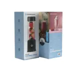 Powerology New 6-blade Portable Juicer 450ml 126w - Black-124305