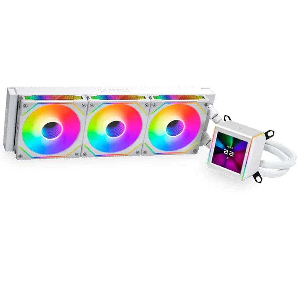 Lian Li Galahad Ii Lcd Sl-inf 360mm Argb Liquid Cpu Cooler - White-0 Lian Li Galahad Ii Lcd Sl-inf 360mm Argb Liquid Cpu Cooler - White-0