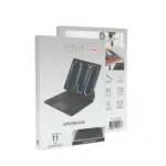 Levelo Aeroboard Saffanio Leather Wireless Keyboard For Ipad Pro 11" (2024) - Black-124770