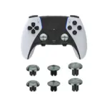 Metal Joystick Cap For Ps5 Edge Controller 6pcs - Grey-0