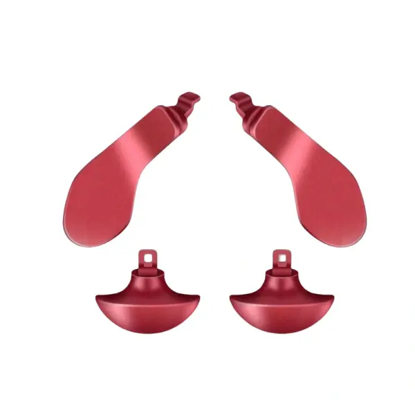 Metal Back Key For Ps5 Edge Controller 4 Pcs - Maroon-0