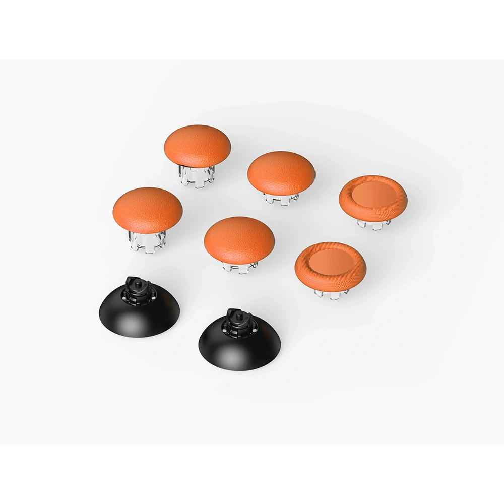 8 In 1 Plastic Joystick Cap & Joystick Base For Original Ps5 Edge Controller - Orange-0 8 In 1 Plastic Joystick Cap & Joystick Base For Original Ps5 Edge Controller - Orange-0