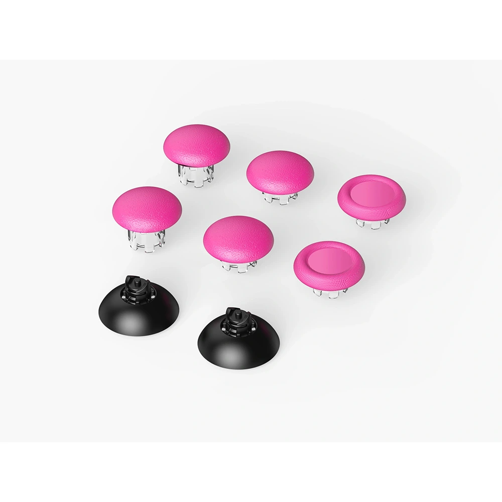 8 In 1 Plastic Joystick Cap & Joystick Base For Original Ps5 Edge Controller - Pink-0 8 In 1 Plastic Joystick Cap & Joystick Base For Original Ps5 Edge Controller - Pink-0