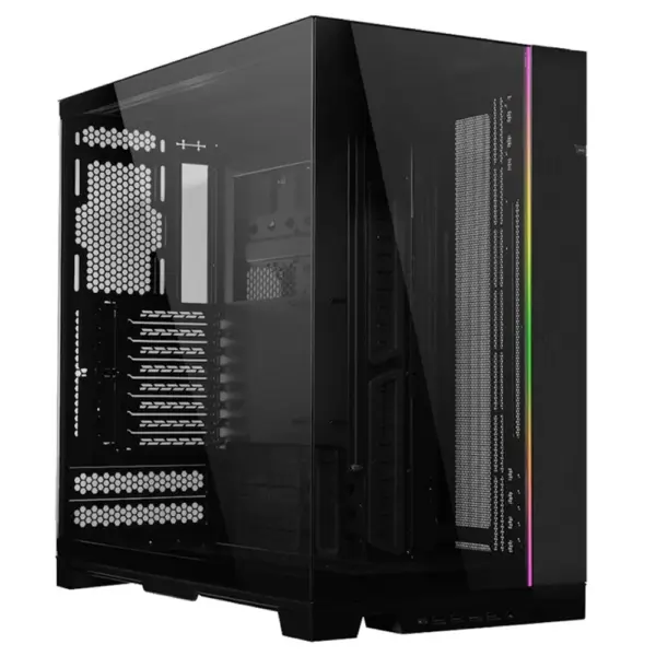 Lian Li O11 Dynamic Evo Xl Rgb Tempered Glass Full Tower Gaming Case - Black (Fans Not Included)-0