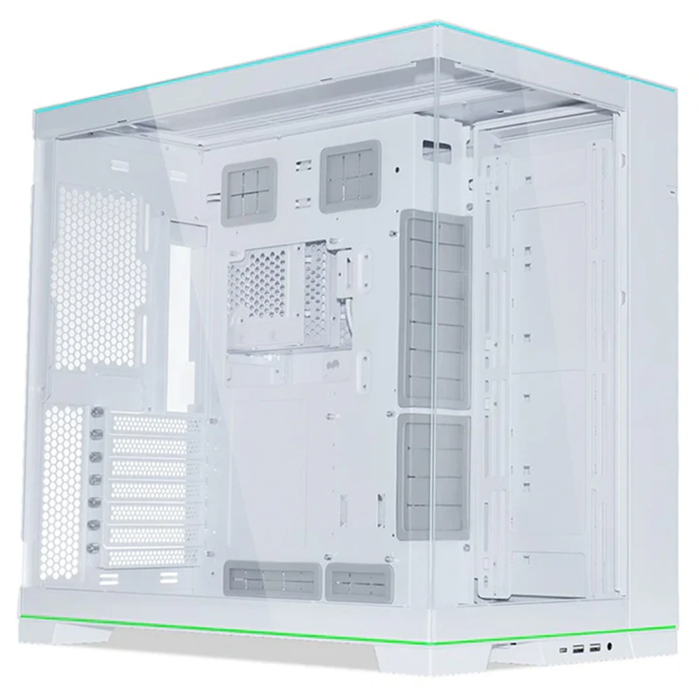 LIAN LI O11 Dynamic EVO RGB E-ATX Mid Tower Gaming PC Case - White-125704 LIAN LI O11 Dynamic EVO RGB E-ATX Mid Tower Gaming PC Case - White-125704