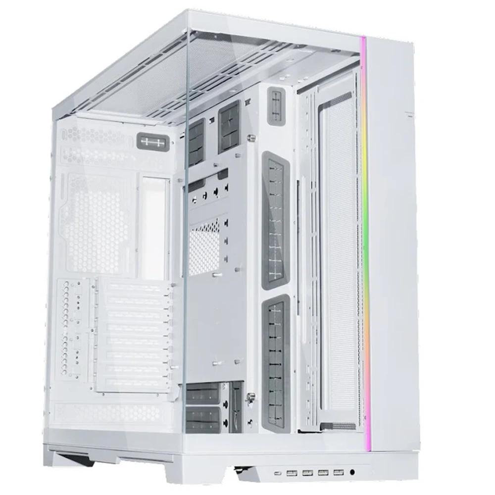 Lian Li O11 Dynamic Evo Xl Rgb Tempered Glass Full Tower Gaming Case - White (Fans Not Included)-0 Lian Li O11 Dynamic Evo Xl Rgb Tempered Glass Full Tower Gaming Case - White (Fans Not Included)-0