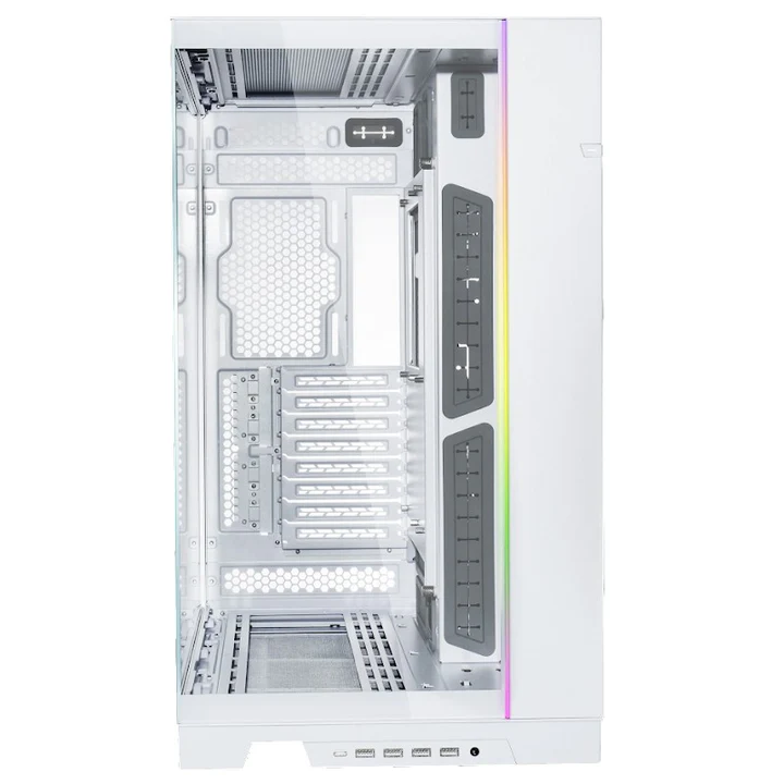 Lian Li O11 Dynamic Evo Xl Rgb Tempered Glass Full Tower Gaming Case - White (Fans Not Included)-125751 Lian Li O11 Dynamic Evo Xl Rgb Tempered Glass Full Tower Gaming Case - White (Fans Not Included)-125751