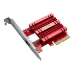 Ausu Xg-c100c 10gbase-t Pcie Network Adapter With Backward Compatibility Of 5/2.5/1g And 100mbps Rj45 Port And Built-in Qos-0