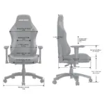 Anda Seat Gaming Chair Luna Large - Grey-123098
