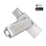 Sandisk Ultra Dual Drive Luxe Usb Type-c Flash Drive - 32gb (Silver)-0