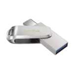 Sandisk Ultra Dual Drive Luxe Usb Type-c Flash Drive - 32gb (Silver)-123102