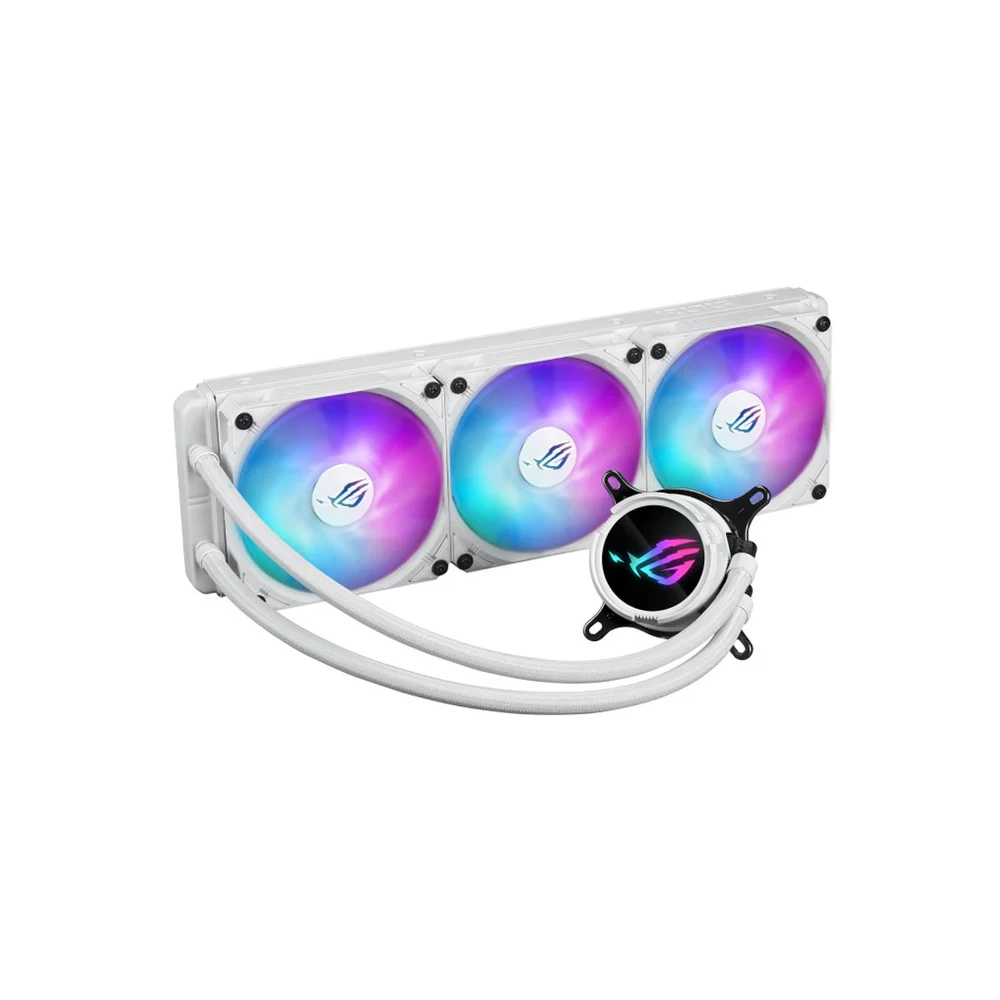 Asus Rog Strix Lc Iii 360 Argb White Edition Aio Liquid Cpu Cooler-123315 Asus Rog Strix Lc Iii 360 Argb White Edition Aio Liquid Cpu Cooler-123315
