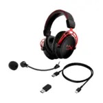 Hyperx Cloud Alpha Wireless Gaming Headset For Pc - Black & Red-123373