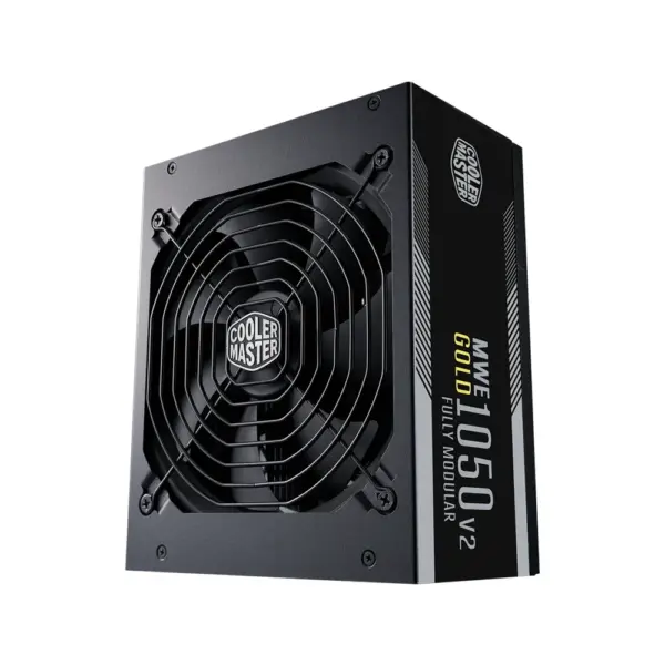 COOLER MASTER MWE 1050W V2 Gold 80 Plus Fully Modular A/UK Cable Power Supply - Black-0