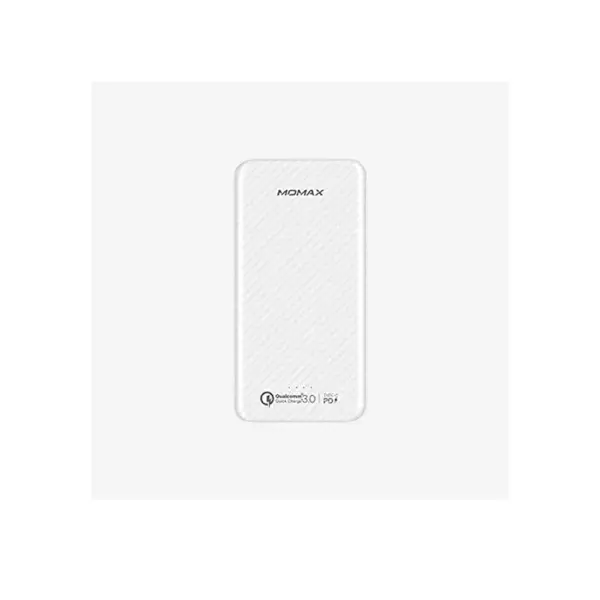 Momax iPower Minimal PD QC External Battery Pack 10000mAh - White-0