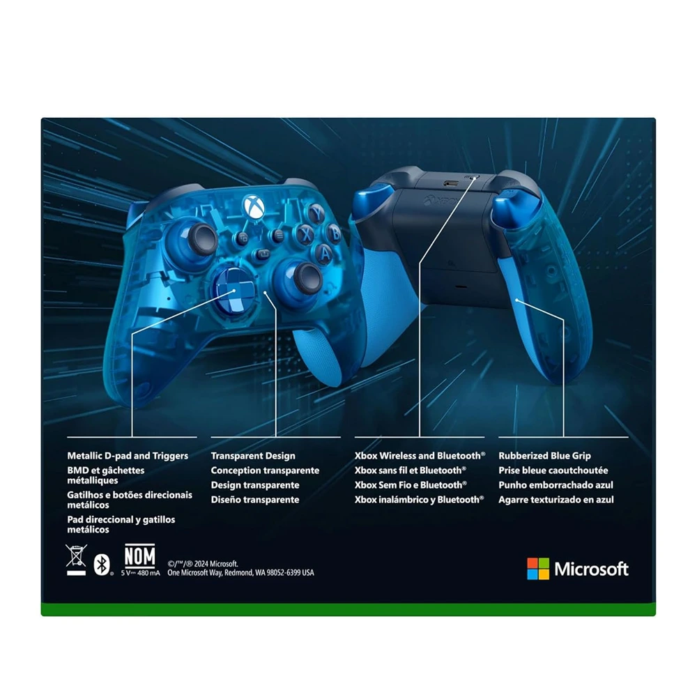 Xbox Serie X/s Wireless Controller Sky Cipher Special Edition-126848 Xbox Serie X/s Wireless Controller Sky Cipher Special Edition-126848