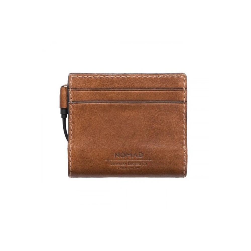 Nomad Leather Charging Wallet - Slim - Horween Brown-0 Nomad Leather Charging Wallet - Slim - Horween Brown-0