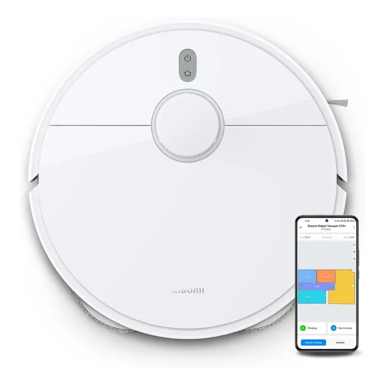 Xiaomi Robot Vacuum Cleaner S10 Plus - White-0
