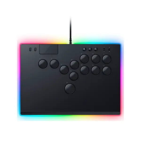 Razer Kitsune All-button Optical Arcade Controller For Ps5 And Pc - Black-0